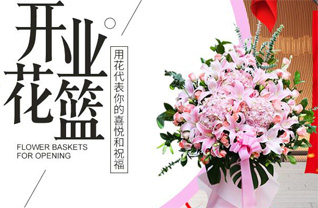 山东莱芜莱城区高庄街道大北冶村花篮配送